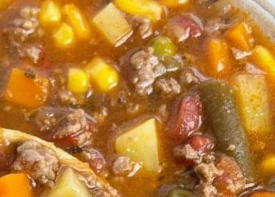 Vegetable Hamburger Soup