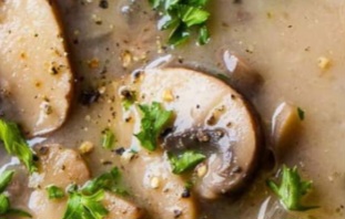 Quick N Healthy Mushrooms Soup Recipe