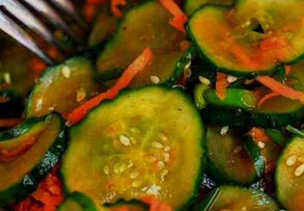 Cucumber Salad that Burns Fat While You Sleep